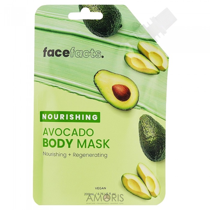Питательная маска для тела с авокадо